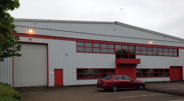 Industrial unit in Tipton near Birmingham