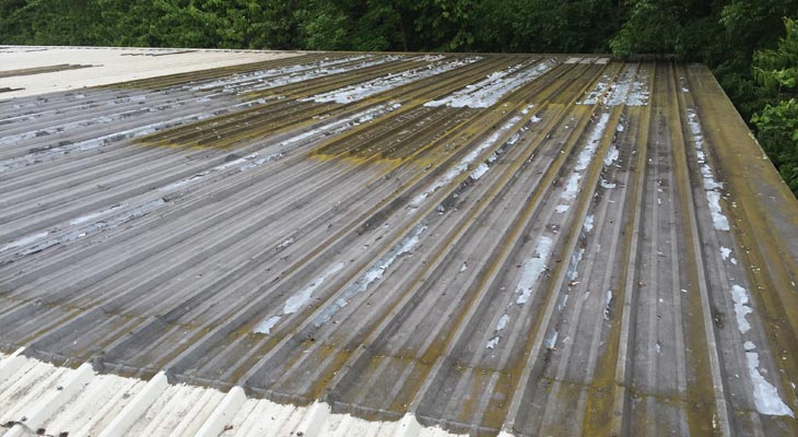 Old industrial rooflights in Tipton